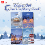 Check In Stamp Book Winter Collection 1
