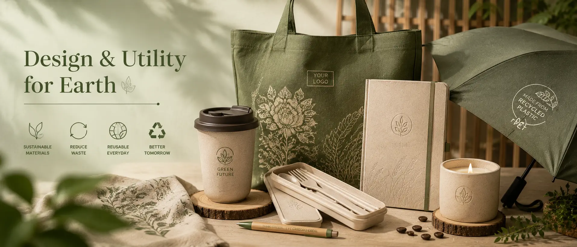 Eco Friendly Footer