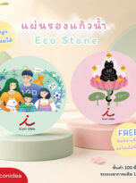แผ่นรองแก้วน้ำ Eco Stone FPM-CT01 (1)
